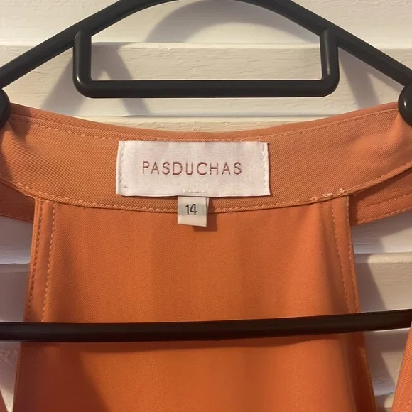 Pasduchas Orange Jumpsuit - Picture 4 of 4